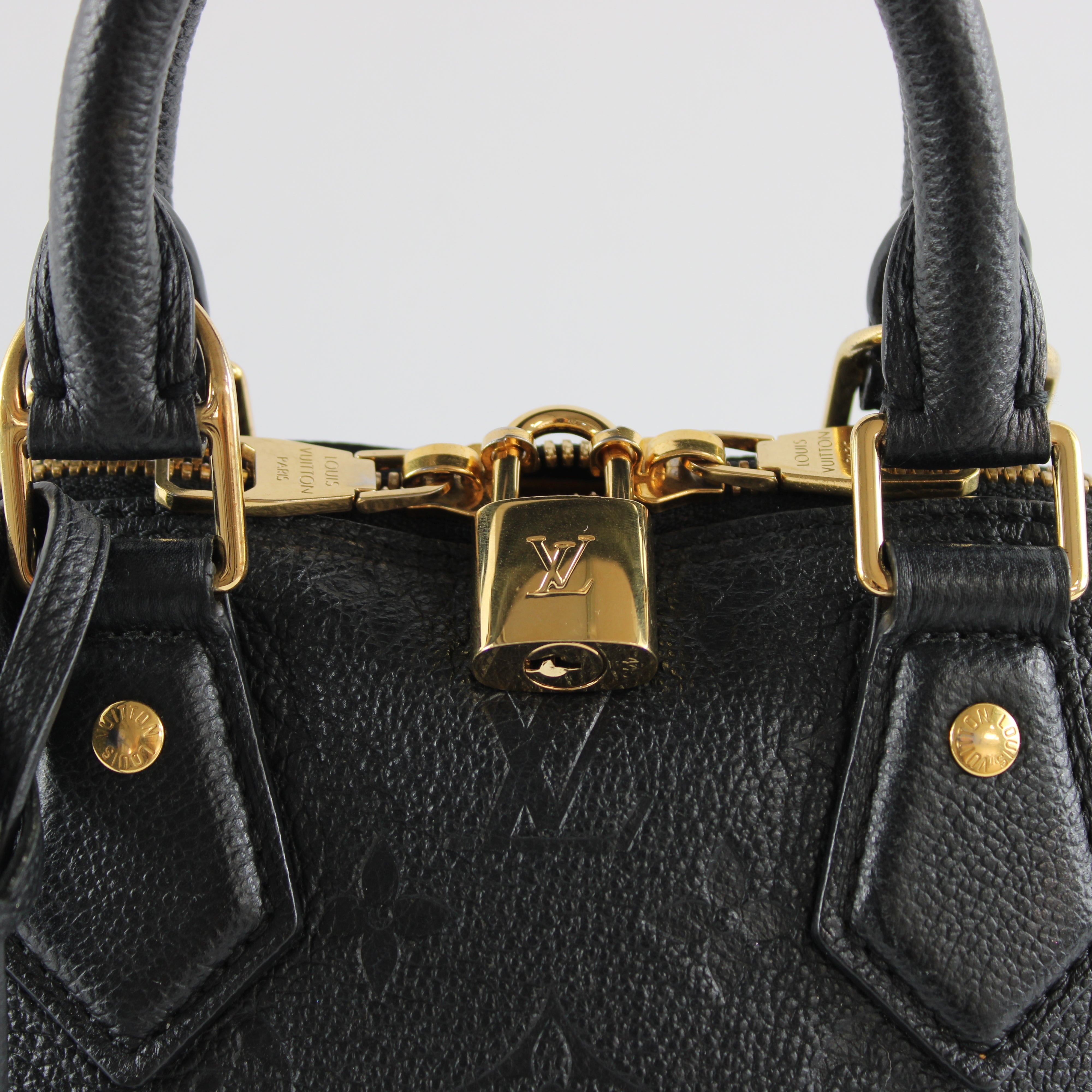 Louis Vuitton Black Néo Alma BB Bag