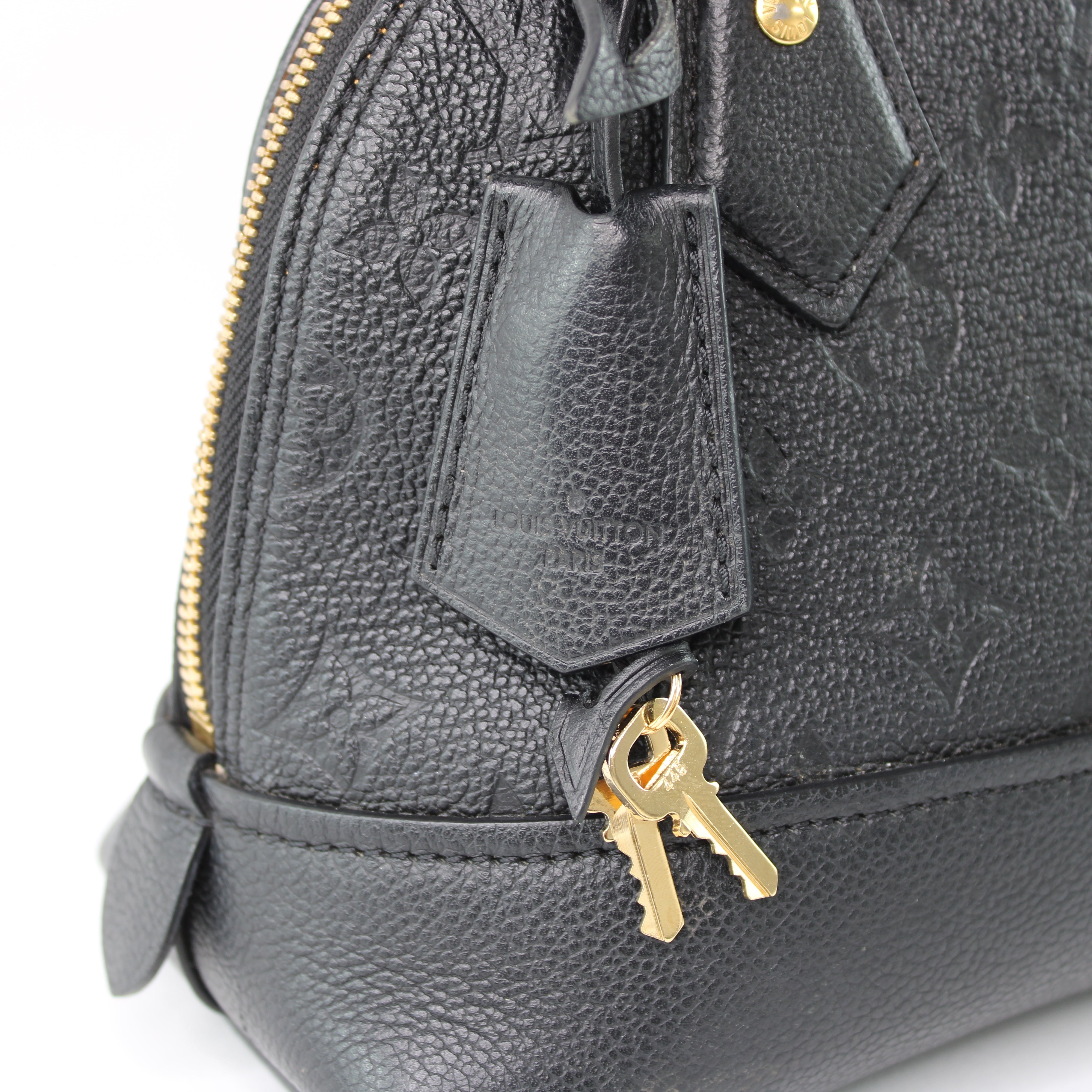Louis Vuitton Black Néo Alma BB Bag